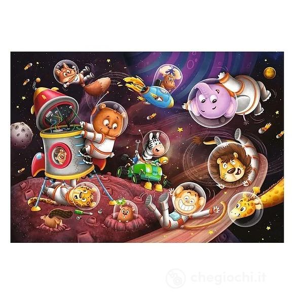 Puzzle 2x12 Animali Nello Spazio (857)