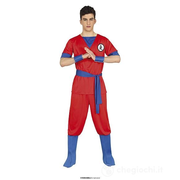 Costume Da Lottatore Di Arti Marziali Ragazzo 14-16 Anni (77857)