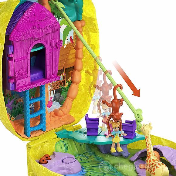 Polly Pocket Cofanetto Borsetta dei Segreti Ananas (GKJ64)