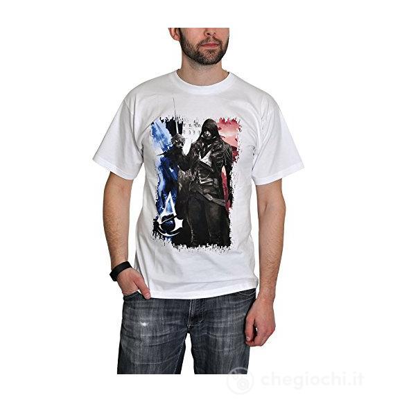 T-Shirt Assassin's Creed Unity Ac5 Flag L (ABYTEX298L)