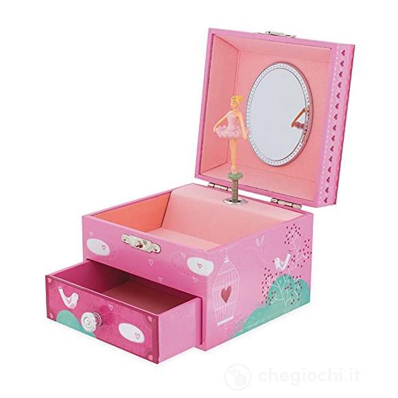 Musical Box Bird In Cage