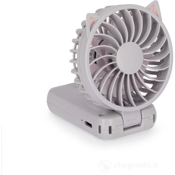 Mini Ventilatore Portatile Ricaricabile - Kitty