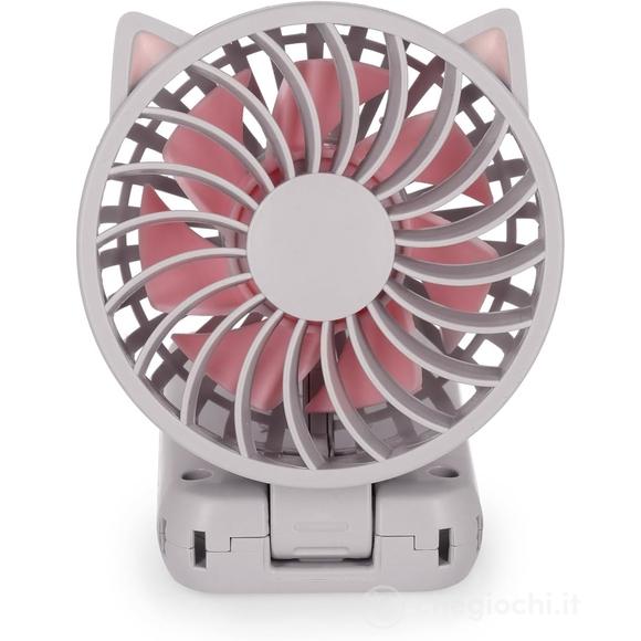 Mini Ventilatore Portatile Ricaricabile - Kitty