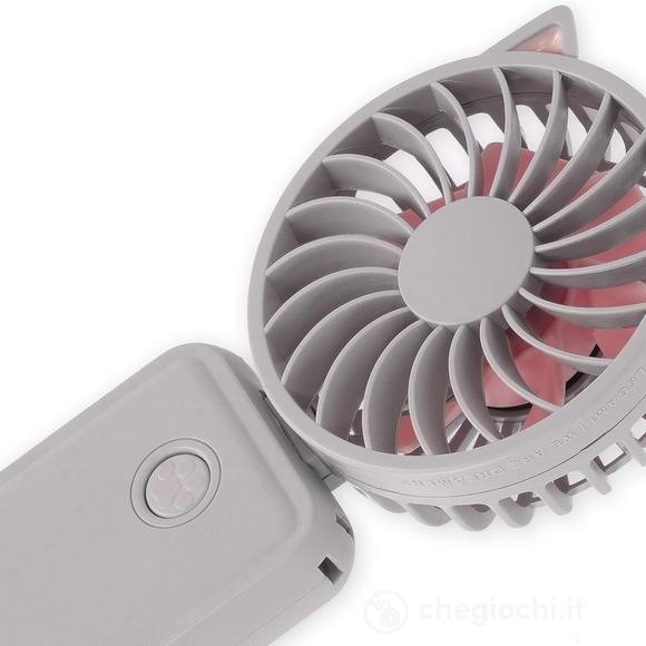 Mini Ventilatore Portatile Ricaricabile - Kitty