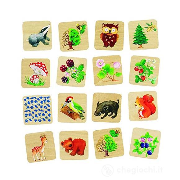 Gioco Di Memory Animali Selvaggi