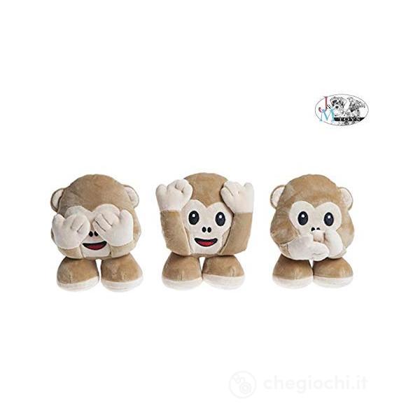 Peluche scimmia funny 18 cm - articolo assortito 1 pz (470572)