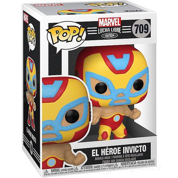 Marvel: Lucha Libre - Pop Funko Vinyl Figure 709 Iron Man 9cm