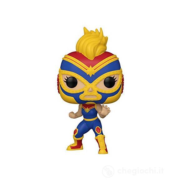 Marvel: Lucha Libre - Pop Funko Vinyl Figure 710 Captain Marvel 9cm