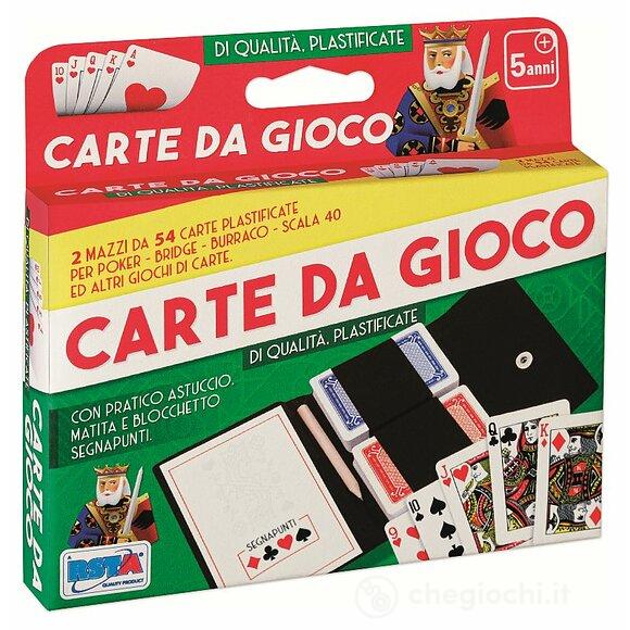 Carte da gioco con astuccio e matita (11872)
