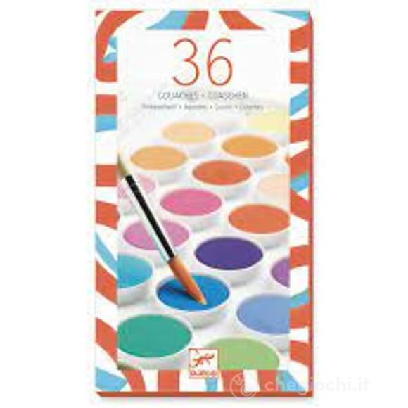 36 Acquarelli - Colori per i più piccoli (DJ08873)
