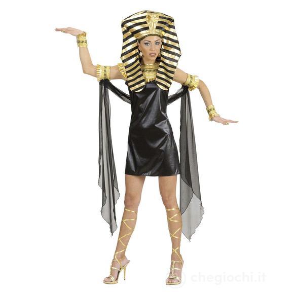 Cleopatra (Vestito,Collare, Bracciali Con Velo,Braccialetti, Lacci Per Gambe,Copricapo) L