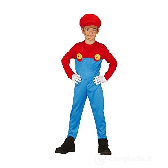 Costume Ferroviere Idraulico Bambino Taglia 7-9 Anni (81875)