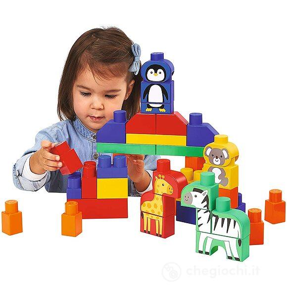 Les Maxi Bauletto Animali del mondo, 50 pz (7600007881)