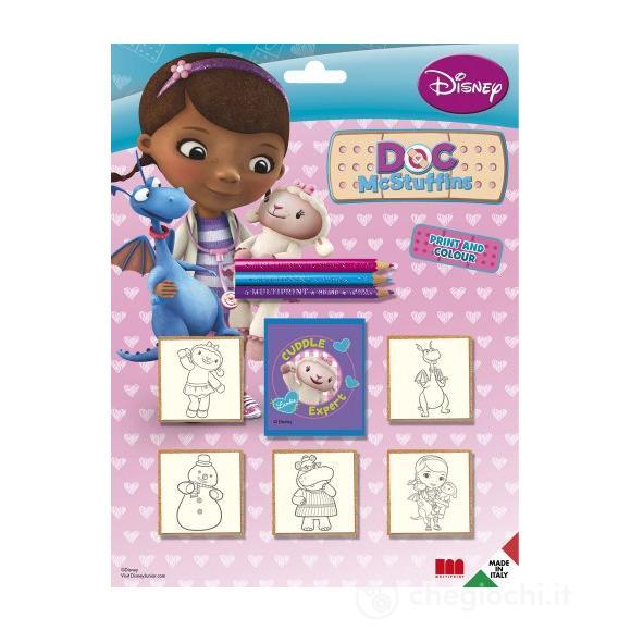 Blister 5 Timbri Disney Dottoressa Peluche (5881)