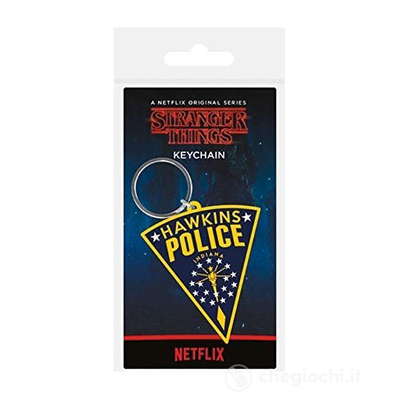 Stranger Things Hawkings Pd Keychain