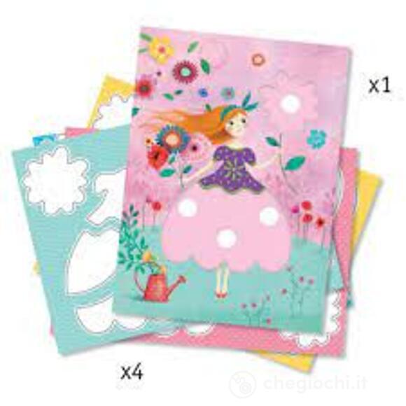 Marie's Pretty Dresses - Little ones - Colouring (DJ09886)- kit per colorare