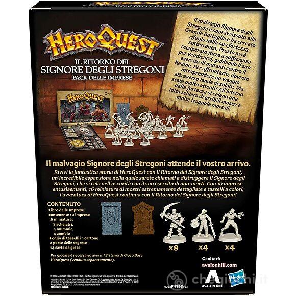 Avalon Hill Heroquest - Il Ritorno Del Signore Delle Streghe