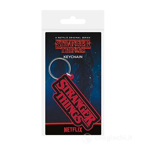 Stranger Things Logo Keychain