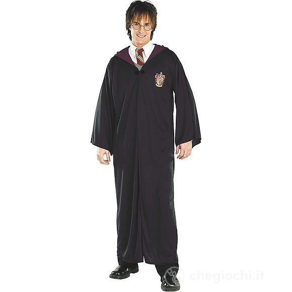 Costume Adulto Mago Harry Potter Classic - Tunica Con Cappuccio