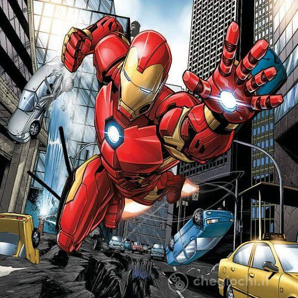 Puzzle Prime 3D Marvel Avengers Iron Man 500 pz - cm 61x46