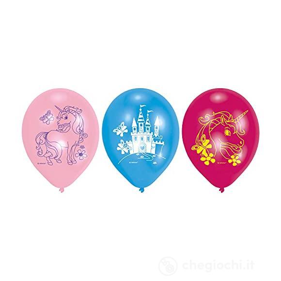 Amscan: Palloncini Unicorno 6 Pezzi