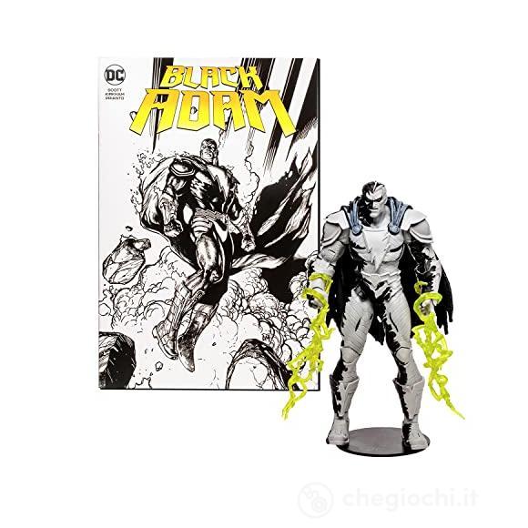 DC Page Punchers Black Adam Line Art Vrt