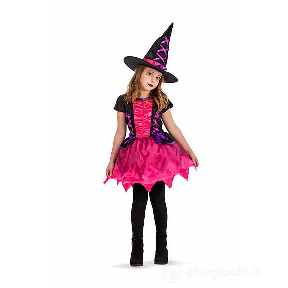 Costume streghetta rosa taglia VI 8-10 anni