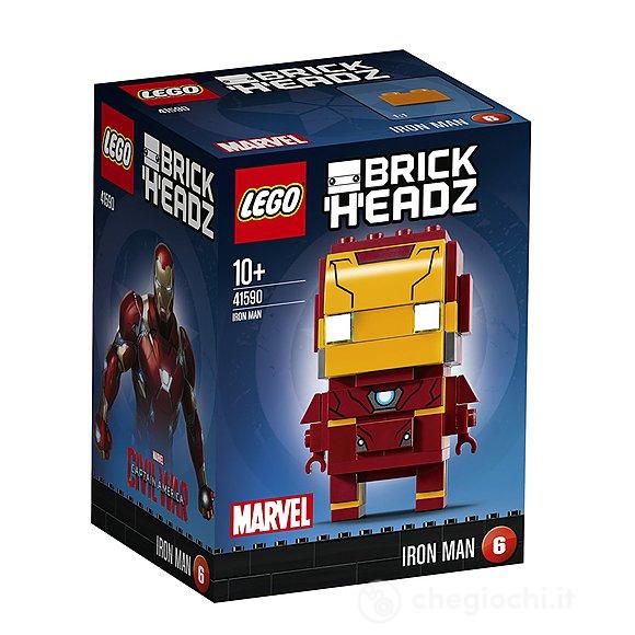 Iron Man - Lego Brickheadz (41590)  - SCATOLA DANNEGGIATA