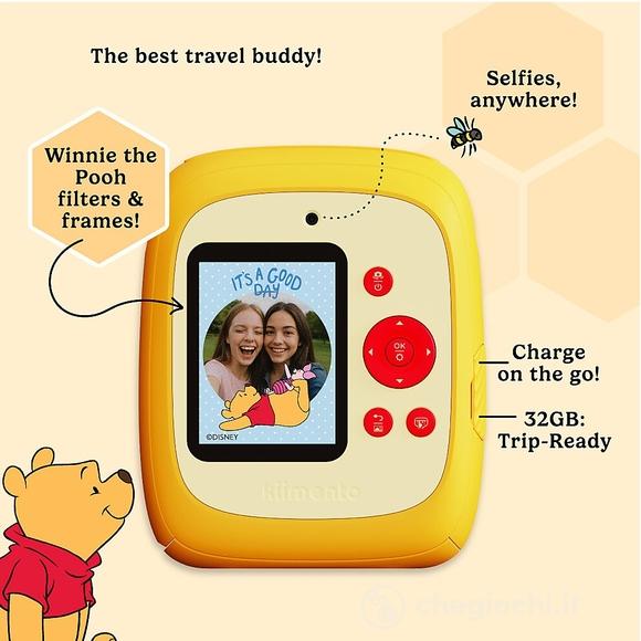 Fotocamera Istantanea Digitale Kiimento - Winnie the Pooh - Stampa Ink-Free – dagli 8 anni