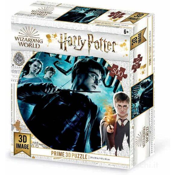 Puzzle Prime 3D Harry Potter 500 pz - cm 61x46