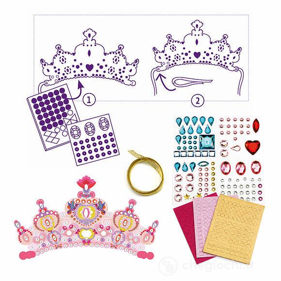 Come una principessa Crea Corona - Do it yourself - Mosaics & stickers (DJ07901)
