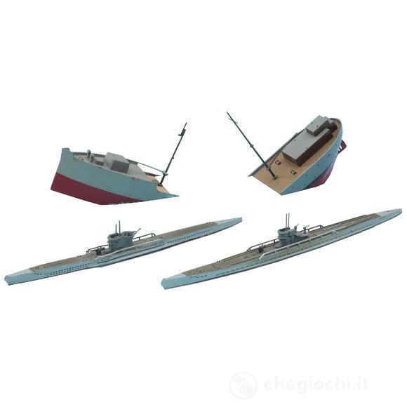 1/700 Dkm U-Boot 7c/9c (HA44901)
