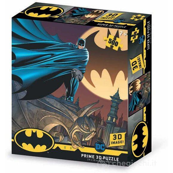 Puzzle Prime 3D DC Comics Batsegnale 500 pz - cm 61x46