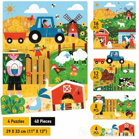 Playrama Puzzle The Farm (MU59032)