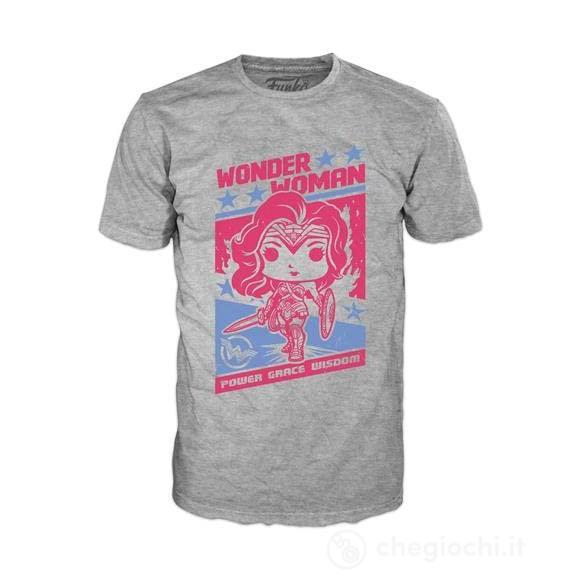 Dc Comics - T-Shirt Pop - Wonder Woman Propaganda - L
