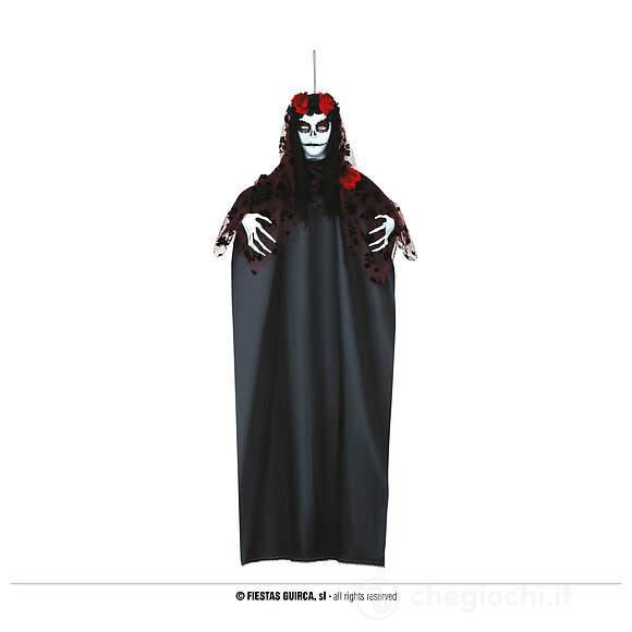 Ciondolo. Catrina Parlante Con Luce 155 Cm. (24905)