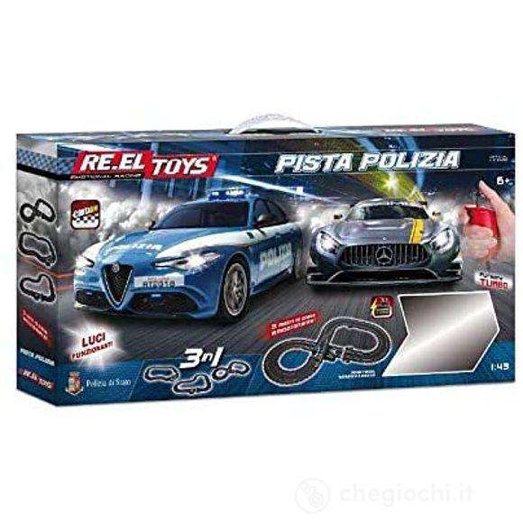 Pista Elettrica Polizia 3 in 1 turbo (906)