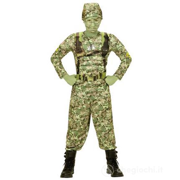 Costume soldato 8-10 anni