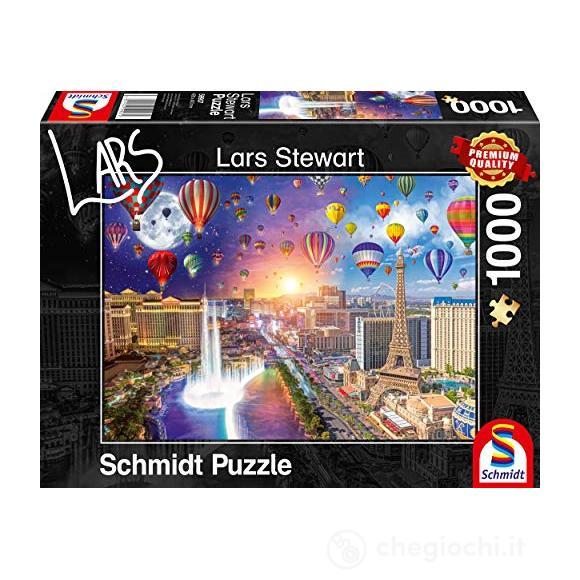 Puzzle - Las Vegas, Notte E Giorno - Nuovo - 1000