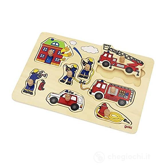 Puzzle In Legno Vigili Del Fuoco (57907)