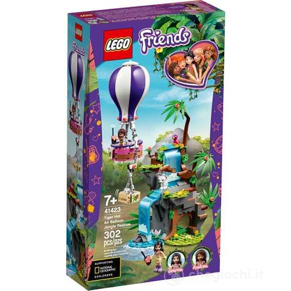 Salvataggio sulla mongolfiera della tigre - Lego Friends (41423)