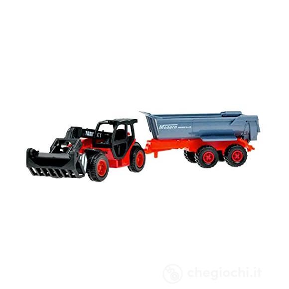 Trattore new holland con rimorchio immagini e fotografie stock ad alta