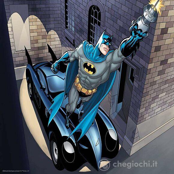 Puzzle Prime 3D DC Comics Batman con Batmobile 500 pz - cm 61x46