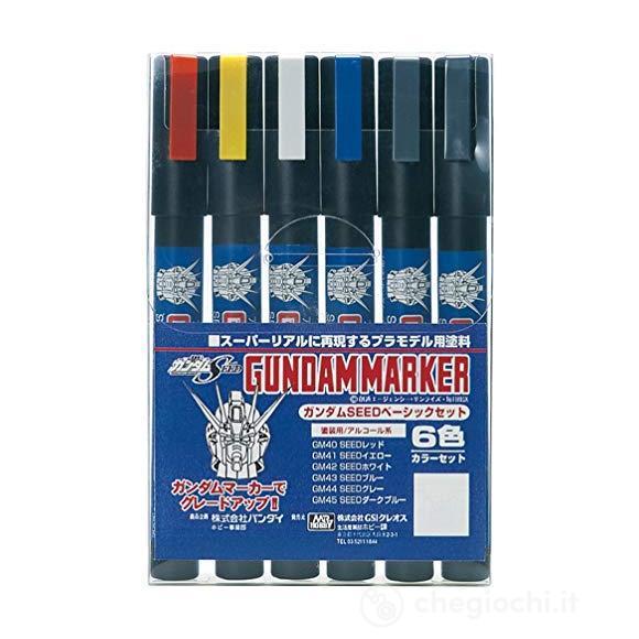 Gundam Marker Gms-109 Gundam Seed Set
