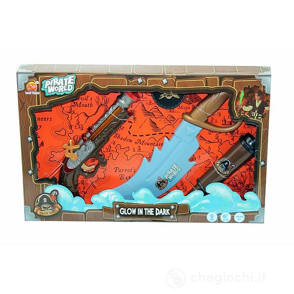 Set Pirata Fluorescente