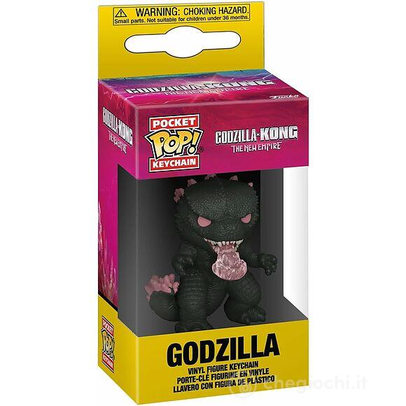 Portachiavi Funko Pop Pocket Keychain - Godzilla X Kong - Godzilla