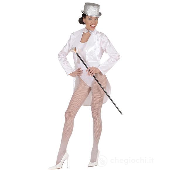 Frac Donna In Raso Bianco L