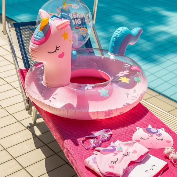 Ciambella Gonfiabile Piscina Bambini - Unicorn