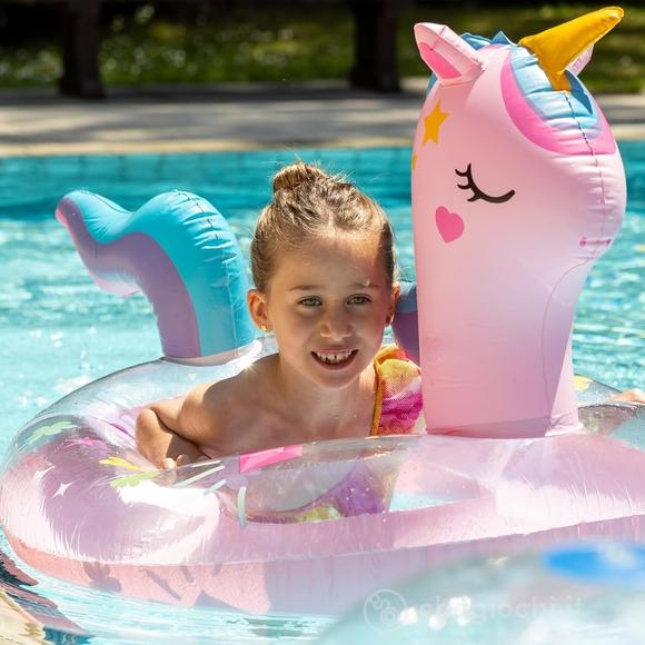 Ciambella Gonfiabile Piscina Bambini - Unicorn