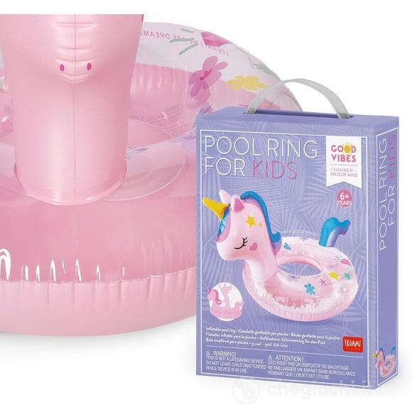 Ciambella Gonfiabile Piscina Bambini - Unicorn